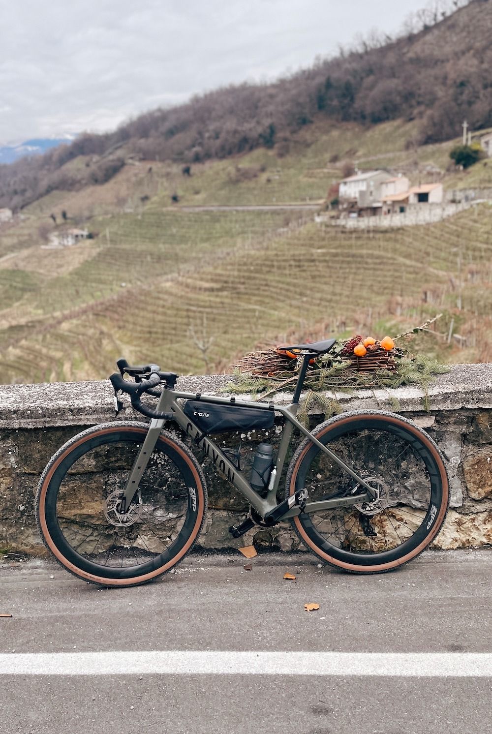 Rural UK cycling road